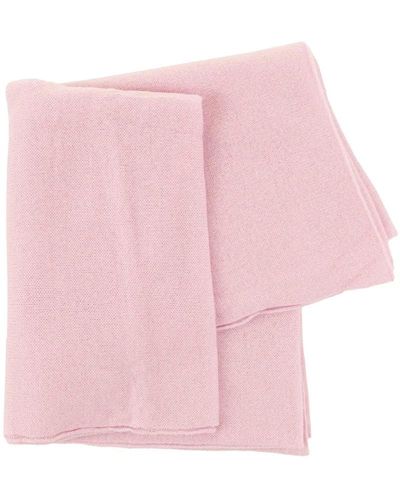 Allude Winter Scarves - Pink