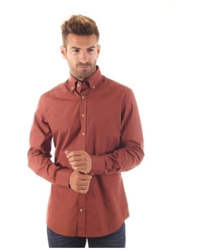 Hackett Shirts > casual shirts - Rouge