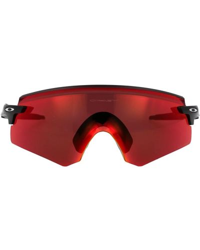 Oakley Stylische sonnenbrille mit encoder-technologie - Rot
