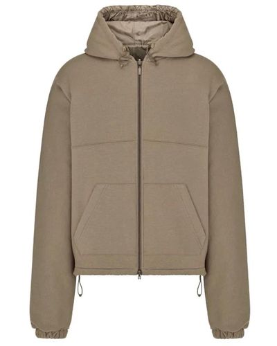 Dior Sweatshirts & hoodies > zip-throughs - Marron