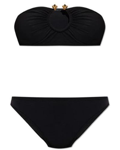Bottega Veneta Bikini bandeau - Negro