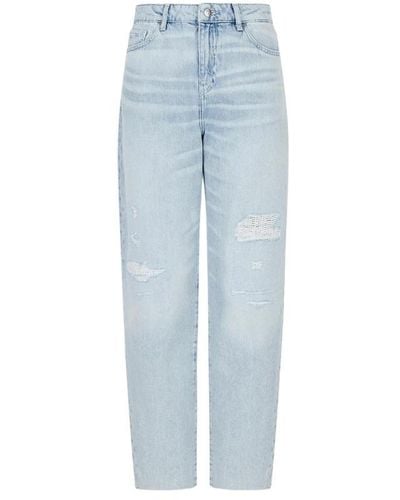 Armani Exchange Straight Jeans - Blue