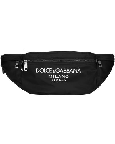 Dolce & Gabbana Sacs banane - Noir