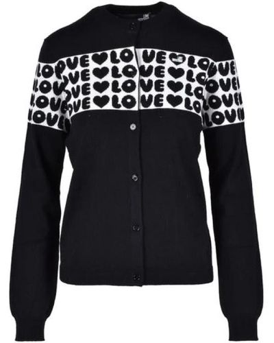 Love Moschino Cardigan - Noir