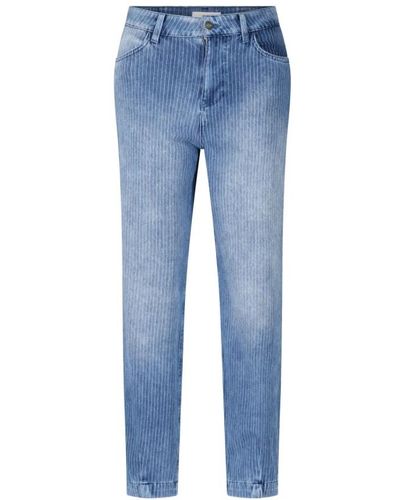 Rich & Royal Jeans > slim-fit jeans - Bleu