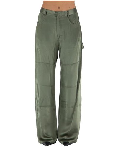 Dion Lee Wide trousers - Grün