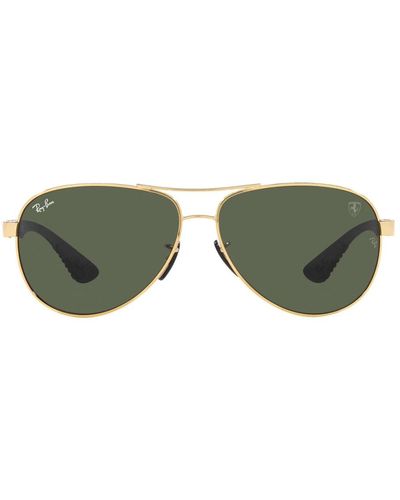 Ray-Ban Sunglasses Ferrari Rb8331m F00871 - Green