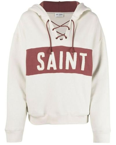 Saint Laurent Sweater - Weiß