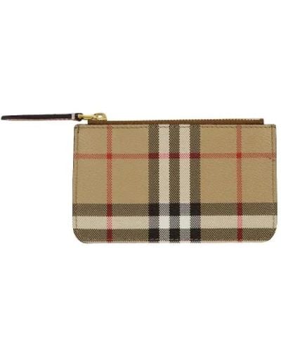 Burberry Wallets & Cardholders - Natural