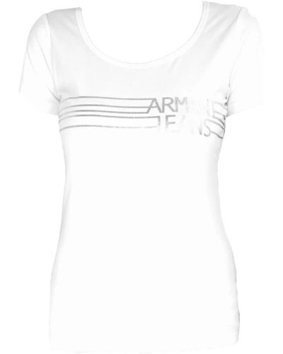 Armani Tops > t-shirts - Blanc