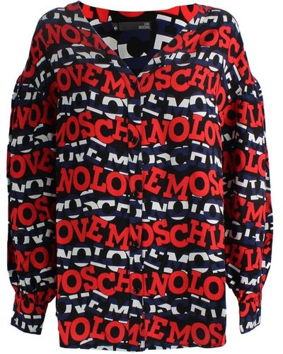 Love Moschino Blouses - Rouge