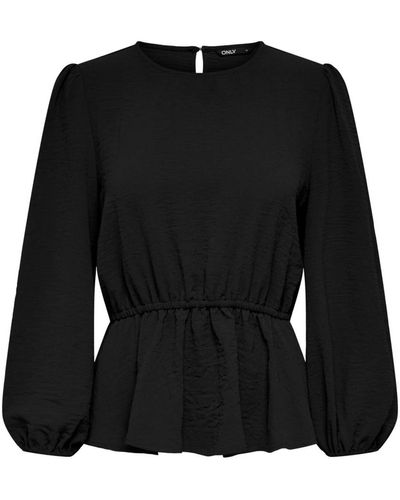 ONLY Women& blouse - Negro