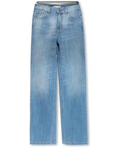 Nensi Dojaka Jeans > wide jeans - Bleu