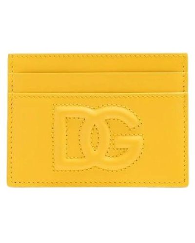 Dolce & Gabbana Wallets & Cardholders - Yellow
