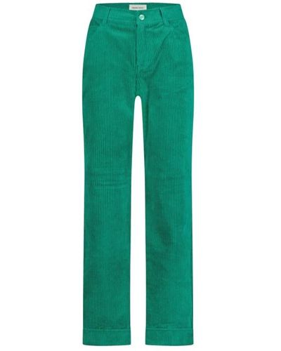 FABIENNE CHAPOT Pantaloni virgi - Verde