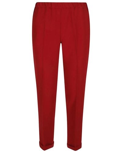 Alberto Biani Slim-Fit Trousers - Red