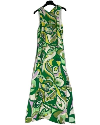 Ana Alcazar Robes longues - Vert