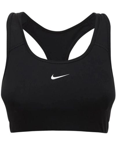 Nike Dri-fit swoosh bra - Negro