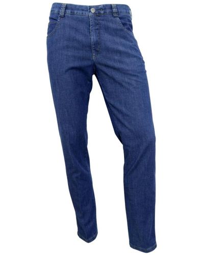 Meyer Slim-Fit Jeans - Blue
