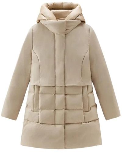Woolrich Down Jackets - Natural
