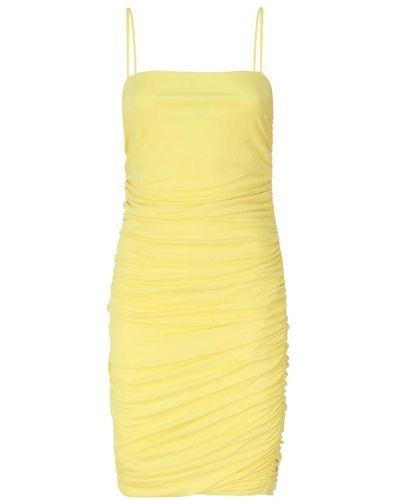 Pinko Short Dresses - Yellow