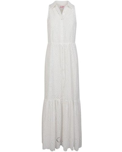 Mc2 Saint Barth Dresses > day dresses > maxi dresses - Blanc