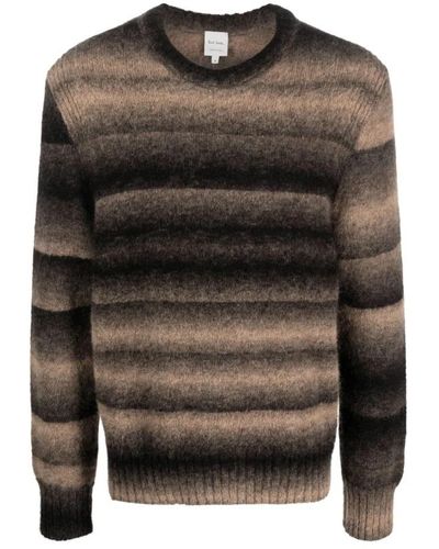 PS by Paul Smith Round-Neck Knitwear - Brown