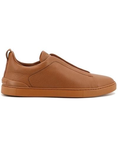 ZEGNA Sneakers - Brown