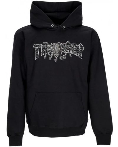 Thrasher Medusa schwarzer hoodie streetwear