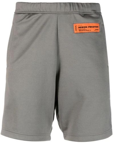 Heron Preston Shorts > casual shorts - Gris