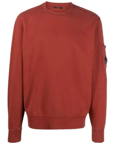 C.P. Company Sweatshirts - Rosso