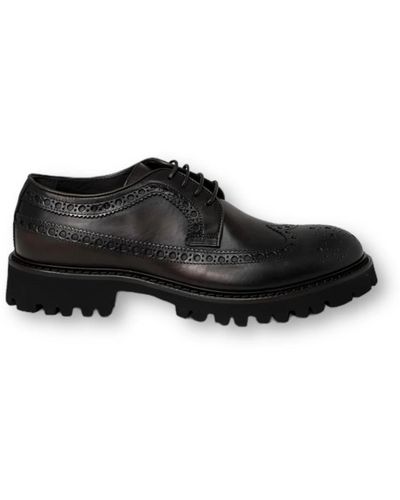 Corvari Shoes > flats > business shoes - Noir