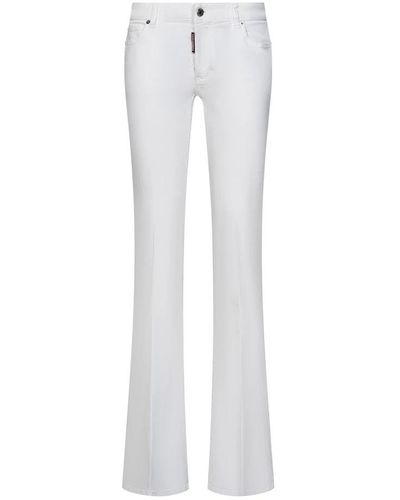 DSquared² Boot-Cut Jeans - White