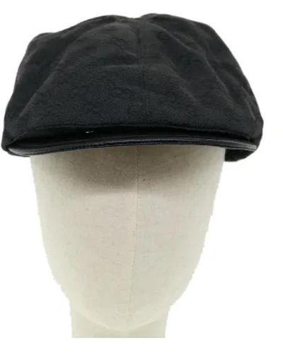 Gucci Cappelli e berretti in tela usati - Nero