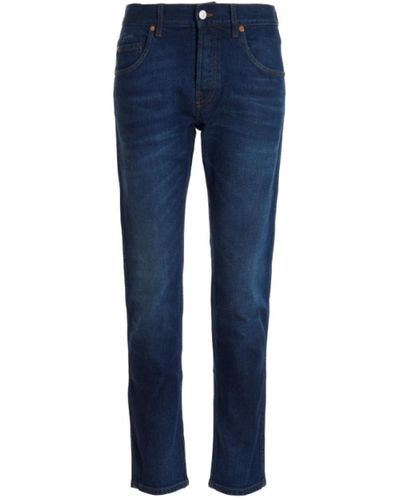 Gucci Gewaschene enge jeans-32 - Blau
