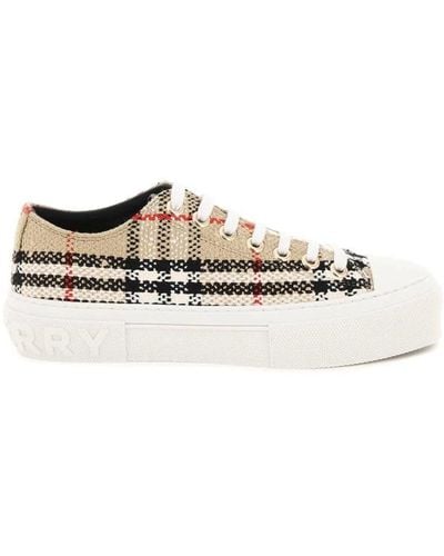 Burberry Check Wool Sneaker - Multicolor