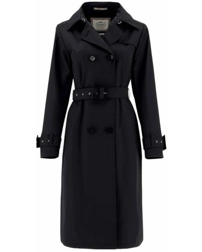 Herno Coats > trench coats - Noir