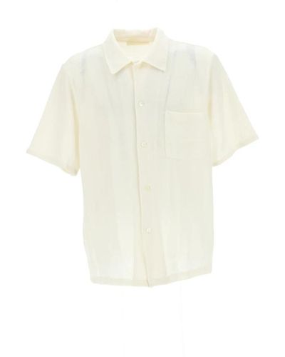 Our Legacy Shirts > short sleeve shirts - Blanc