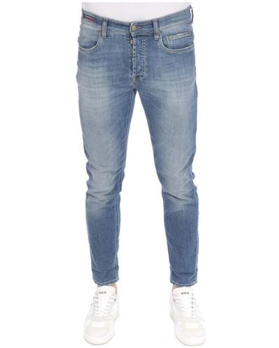 Siviglia Siiglia barchi/d0060 qb jeans uomo uomo blu chiaro