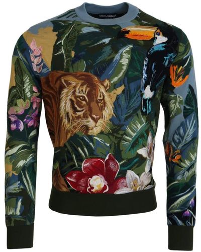 Dolce & Gabbana Sweatshirts & hoodies > sweatshirts - Vert