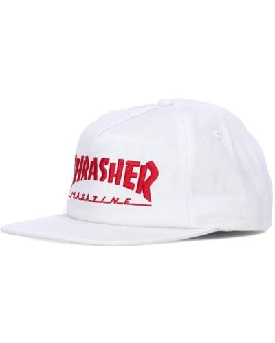 Thrasher Caps - Weiß