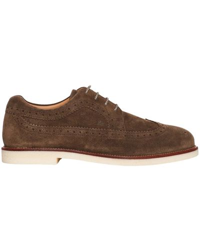 Hogan Laced Shoes - Brown