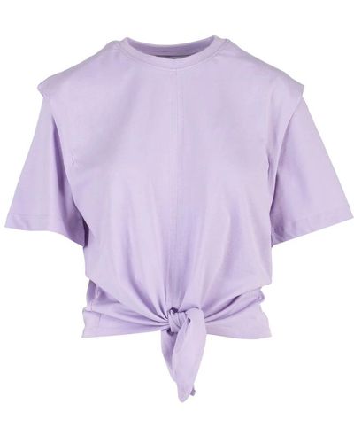 Silvian Heach T-Shirts - Purple