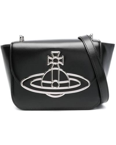 Vivienne Westwood Cross Body Bags - Black