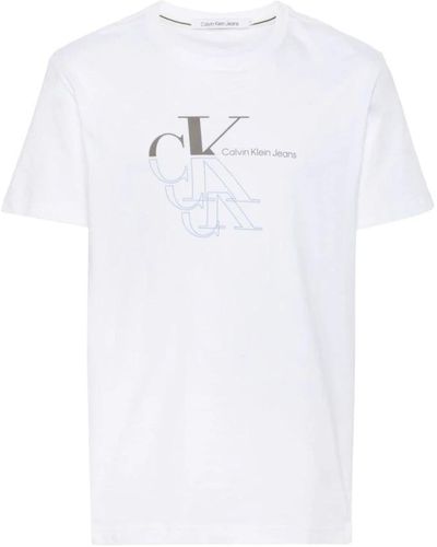 Calvin Klein T-shirts - Weiß
