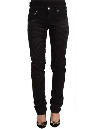 Just Cavalli Jeans > slim-fit jeans - Noir