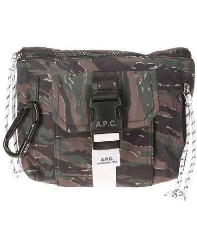 A.P.C. Messenger Bags - Grey