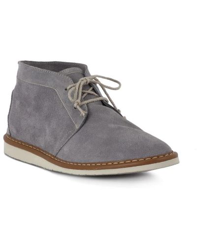 CafeNoir Laced Shoes - Grey