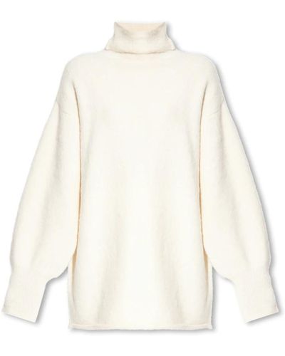 Gestuz Suéter de cuello alto 'posia gz' - Blanco