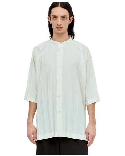Issey Miyake Shirts - Weiß